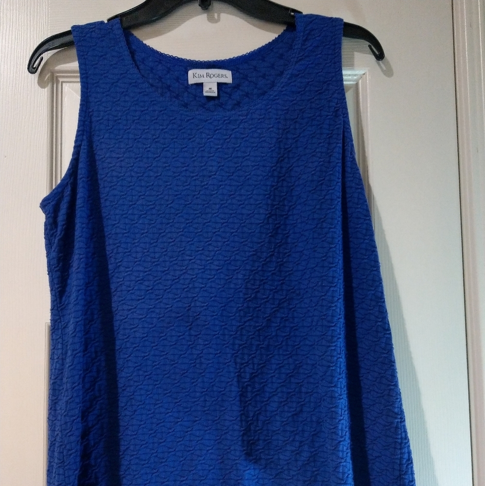Kim Roger's Sleeveless Blouse